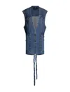 Etro Denim Waist Coat In Undefined