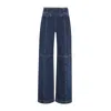 Etro Pegaso-embroidered Straight-leg Jeans In Blue