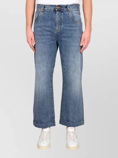 Etro Denim Straight-leg Jeans In Blue