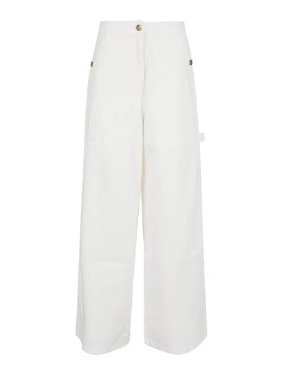 Etro Denim Jeans In White