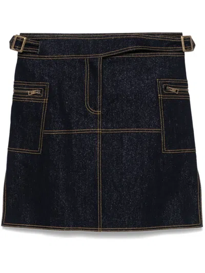 ETRO DENIM MINI SKIRT