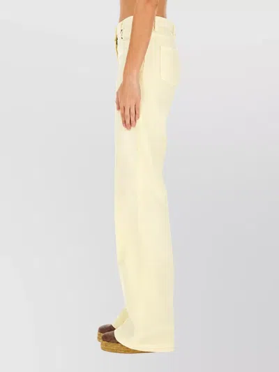 Etro Denim Straight-leg Jeans In White