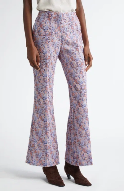 ETRO ETRO DITSY FLORAL JACQUARD TROUSERS