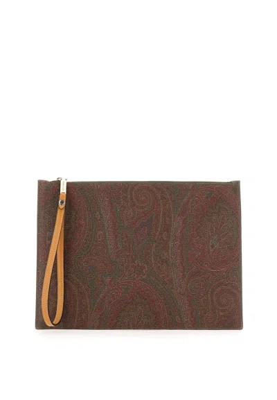 Etro Document Holder In Multicolor