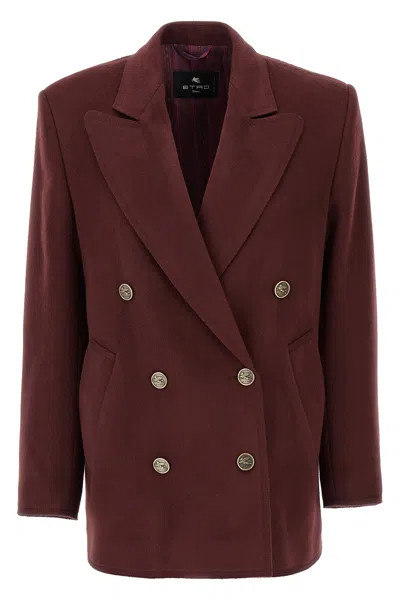 ETRO ETRO DOUBLE-BREASTED BLAZER