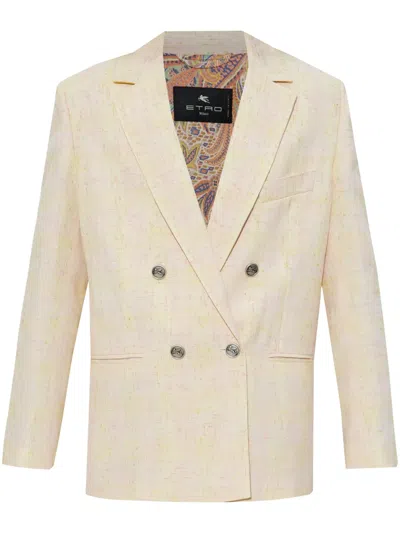 ETRO DOUBLE-BREASTED BLAZER