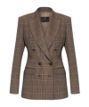 Etro Checked Double-breasted Blazer