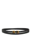 Etro Leather Belt In Black