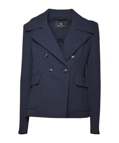 ETRO DOUBLE-BREASTED COAT