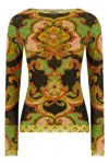 Etro Women Double-layer Mesh In Multi