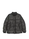 Etro Short Down Jacket In Brown