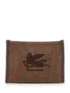 Etro Medium Paisley Clutch Bag In Multi