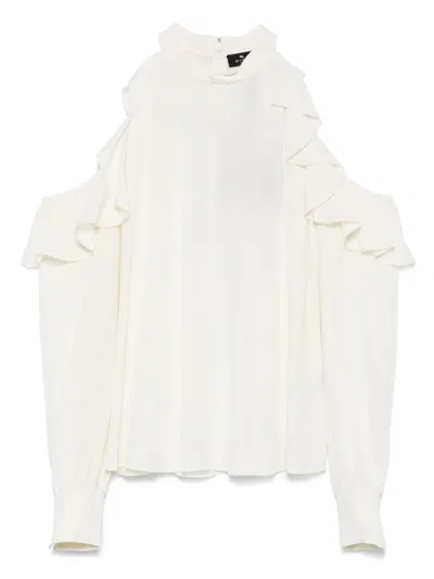 ETRO DRAPED-DETAILED BLOUSE