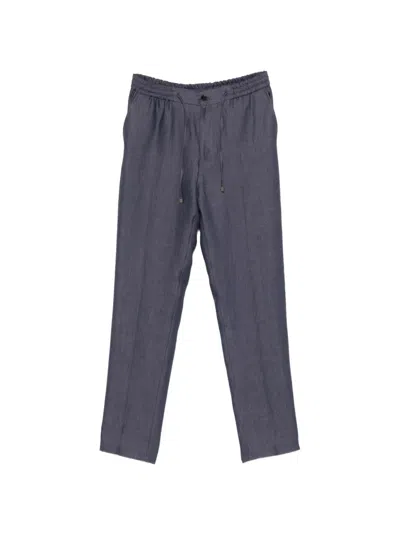 Etro Drawstring-fastening Trousers In Blue