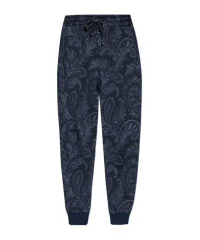ETRO ETRO PATTERNED DRAWSTRING SWEATPANTS