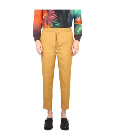 ETRO ETRO CROPPED DRAWSTRING TROUSERS
