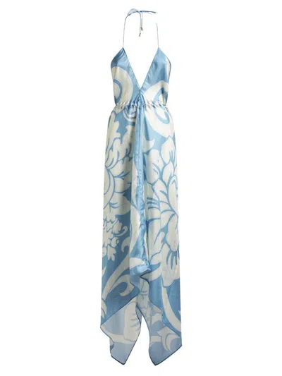Etro Floral Dress In Multicolor