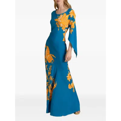 Etro Dress In Blue