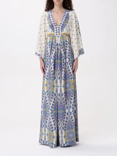 ETRO DRESS ETRO WOMAN COLOR GNAWED BLUE,423688011