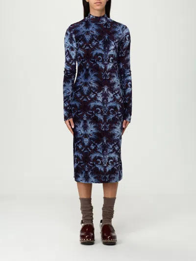 ETRO DRESS ETRO WOMAN COLOR GNAWED BLUE,H22580011