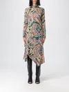 Etro Paisley Print Dress In Multi