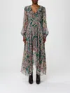 Etro Dress  Woman Color Green In Multi