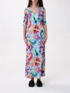 Etro Viscose Dress In Multicolor
