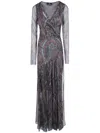 Etro Long Evening Dress In Black