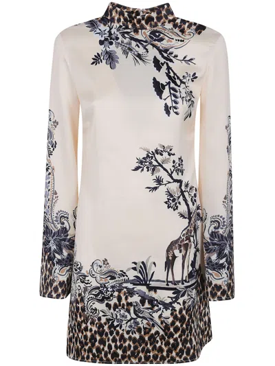 Etro Dress Mini Printed "fancy Beige"