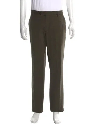 Pre-owned Etro Dress Pants In Green