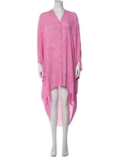 Pre-owned Etro Dress W/ Tags In Pink