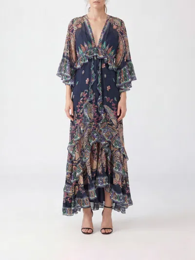 Etro Dress Woman Color Blue