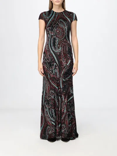 Etro Dress Woman Color Multicolor