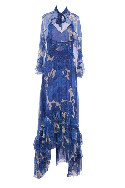 Etro Dress  Woman Color Multicolor In Blue