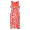Etro Sleeveless Brocade Sheath Dress