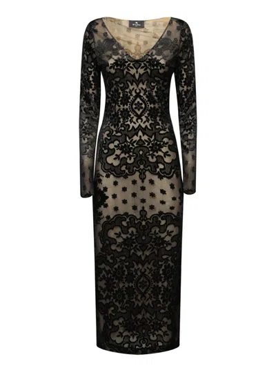 Etro Dresses In Black