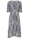 Etro Paisley-printed Dress In Multicolour