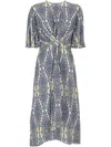 Etro Paisley-printed Dress In Multicolour