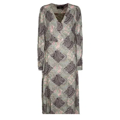 Etro Dresses In Stampa F.do Bianco