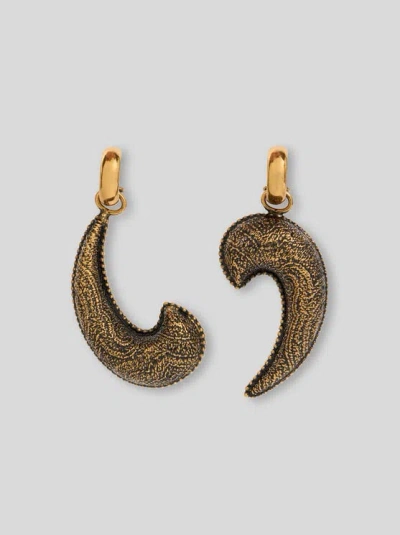 Etro Drop Earrings With Arnica Paisley In Multi