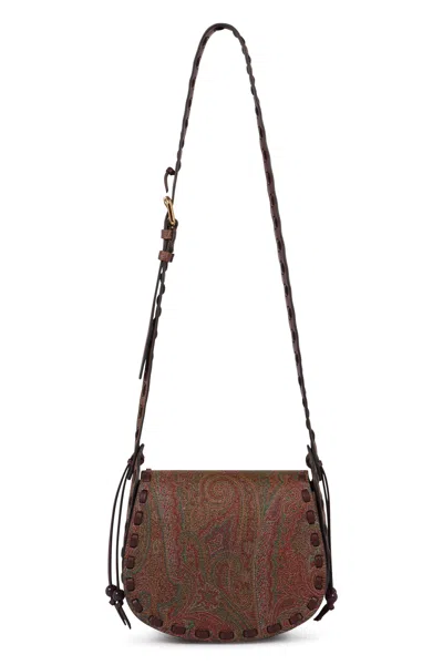Etro Drya Arnica 1984 Small Crossbody Bag In Orange