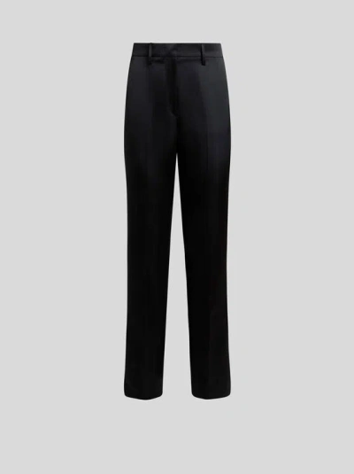Etro Duchess Cigarette Trousers In Black