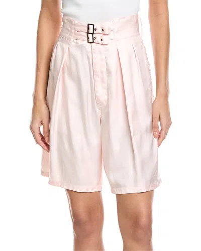 Etro Earth Silk Short In Pink