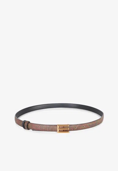 ETRO E-BUCKLE REVERSIBLE BELT