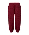 Etro Elastic Waist Paisley Printed Sweatpants In Purple