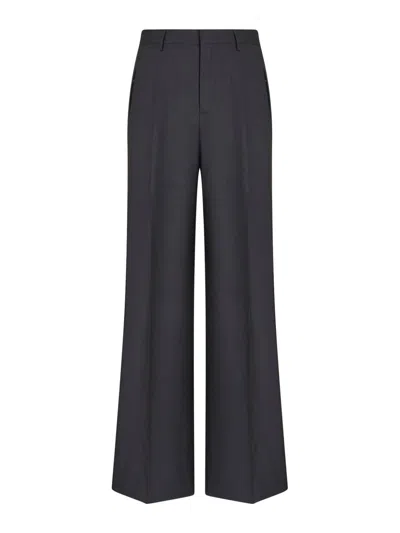 Etro Elegant Black Trousers In Negro