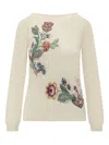 Etro Elegant Pullover Sweater - Fw25 In White
