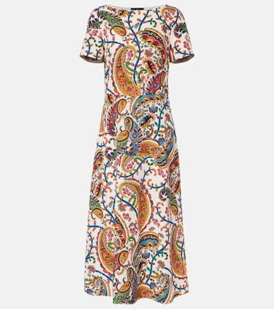 Etro Embellished Minidress In Multi