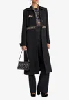 Etro Embellished Single-breasted Coat In Black