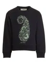 Etro Embroidered-design Sweatshirt In Black